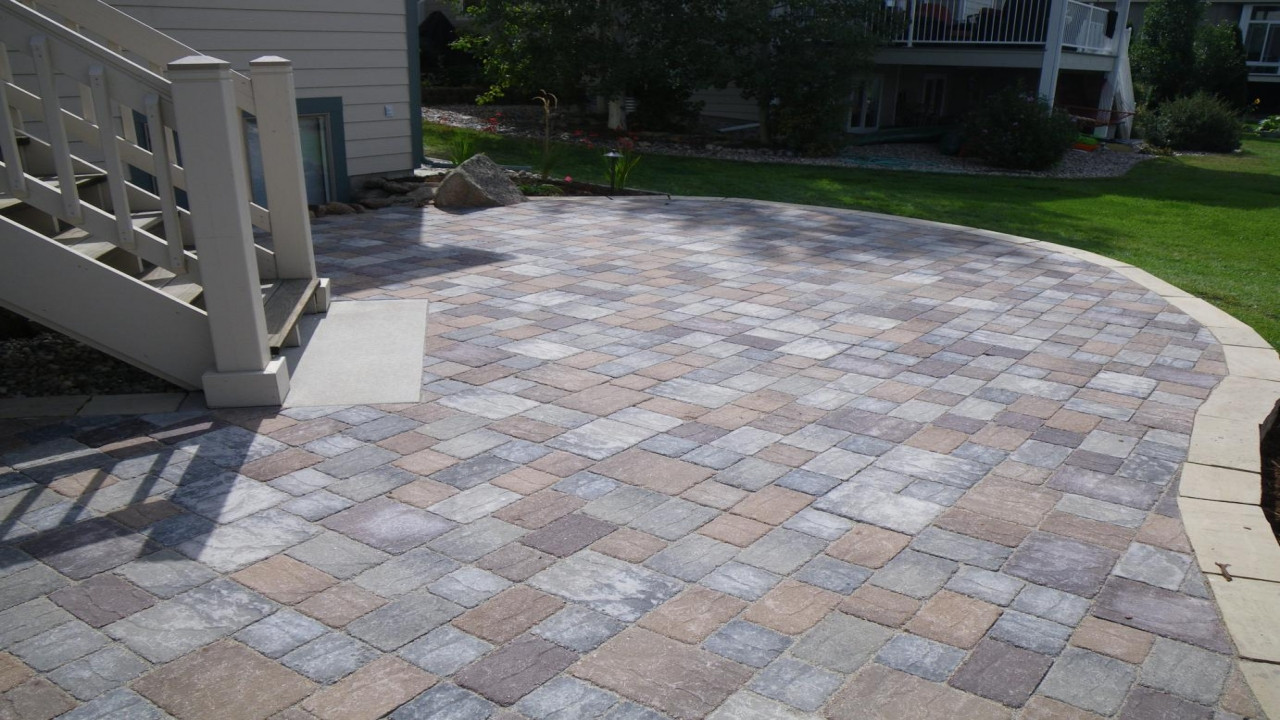Best ideas about Concrete Patio Pavers
. Save or Pin Landscaping paver ideas square concrete paver patio Now.