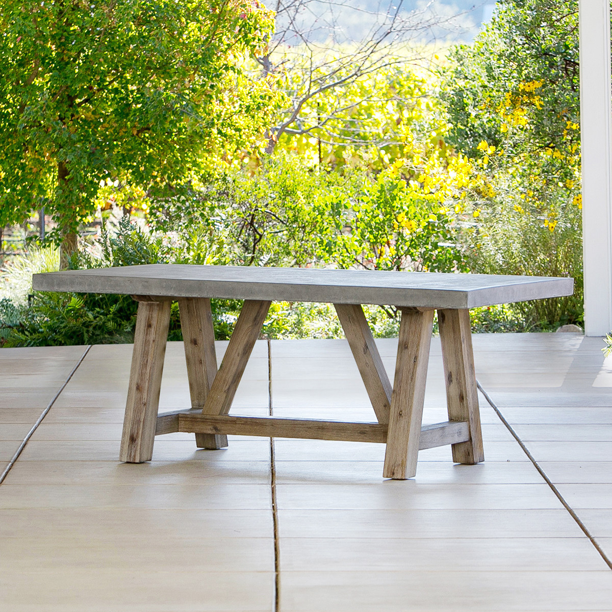 Best ideas about Concrete Patio Table
. Save or Pin Bordeaux Concrete Top Table Outdoor Furniture Now.