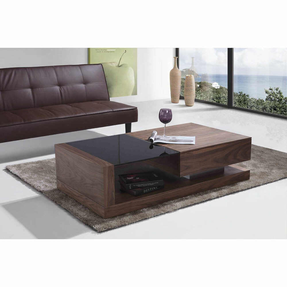 Best ideas about Contemporary Coffee Table
. Save or Pin Black Glass top Contemporary" Coffee Table" Living Room Now.