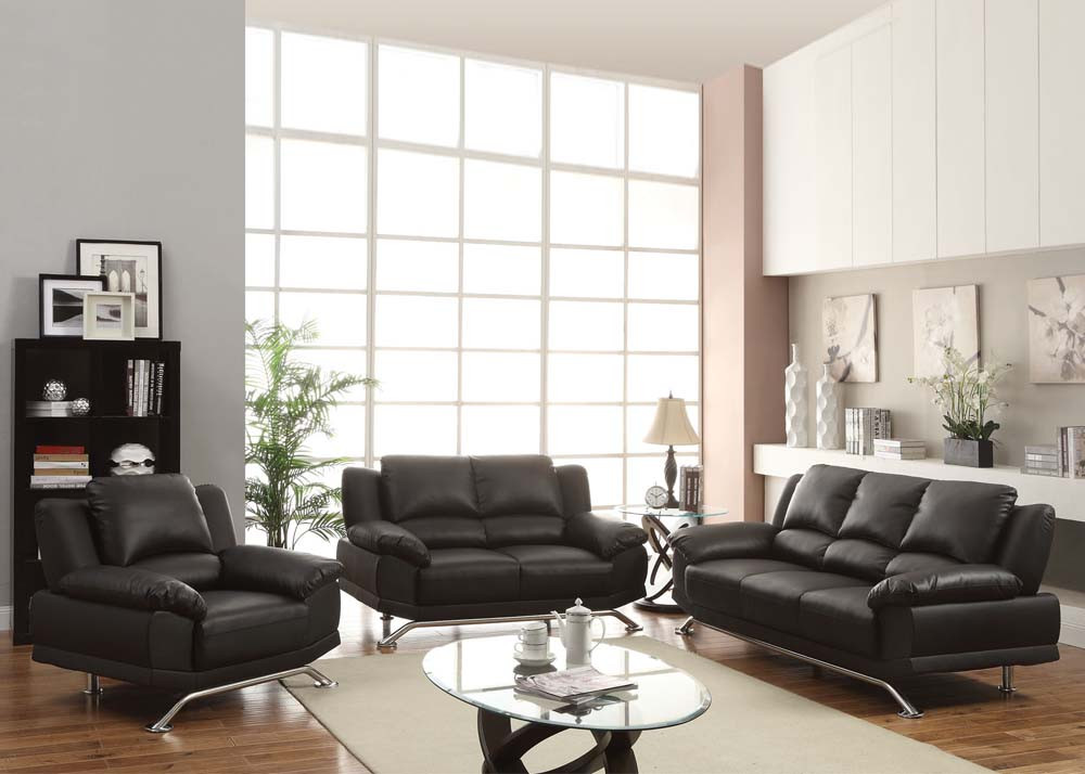 Best ideas about Contemporary Living Room Furniture
. Save or Pin Maigan Black Ultra Modern Contemporary Living Room Now.