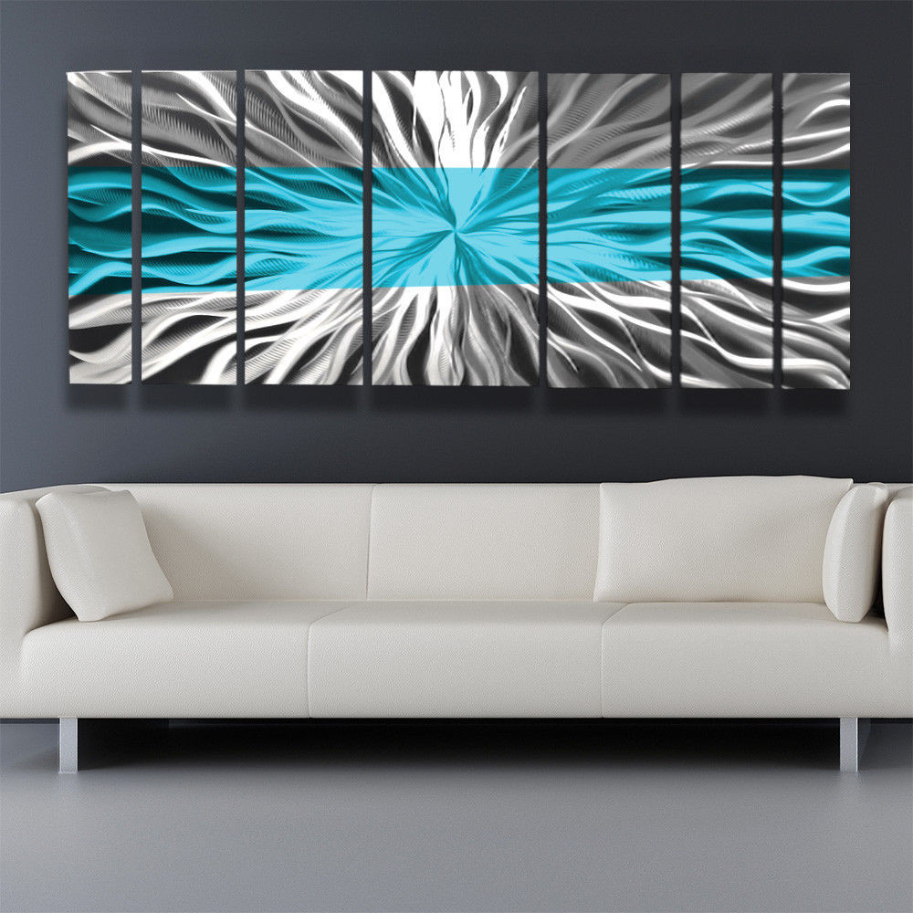 Best ideas about Contemporary Wall Art
. Save or Pin Metal Wall Art Blue Modern Abstract Sculpture Painting Now.