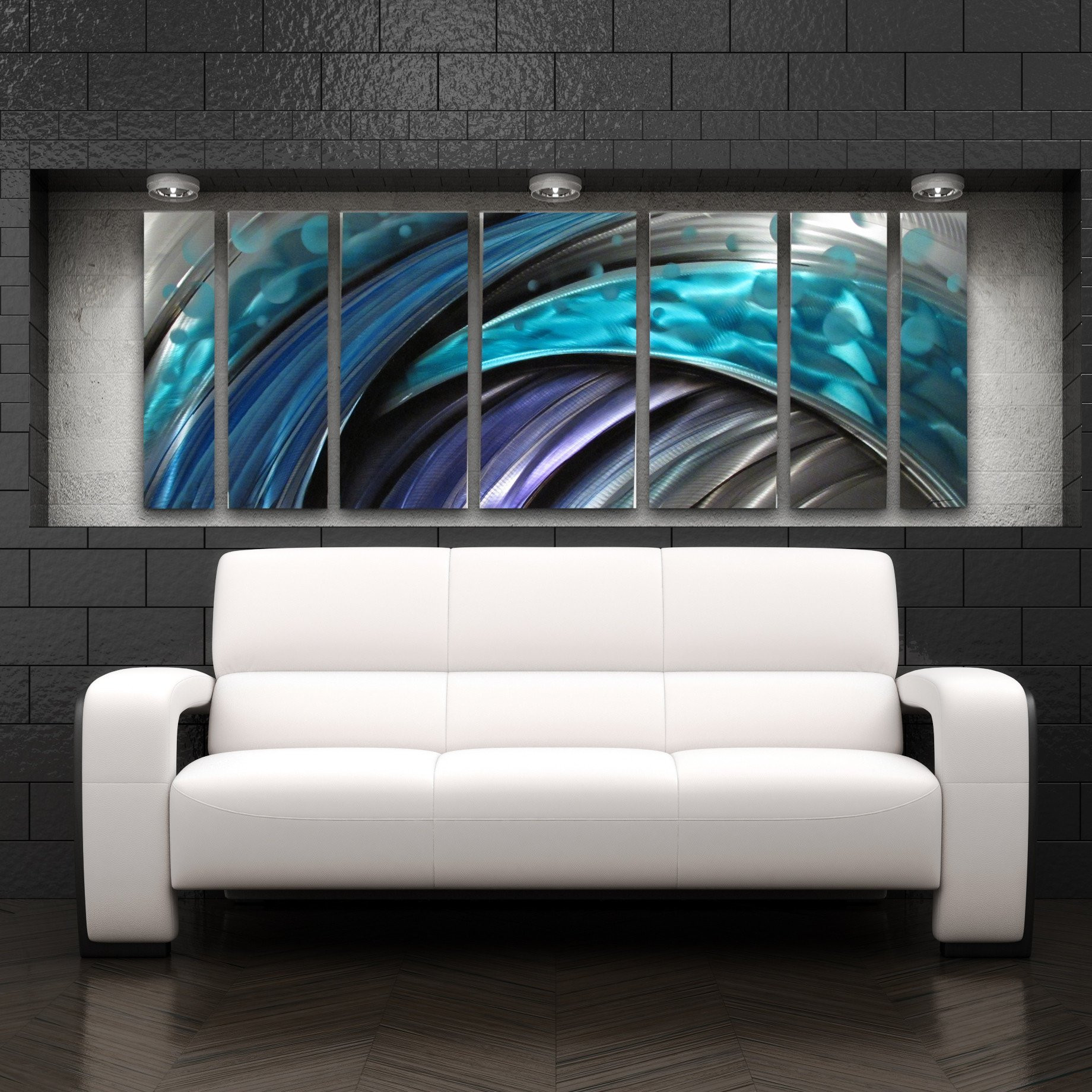 Best ideas about Contemporary Wall Art
. Save or Pin Metal Wall Art Now.