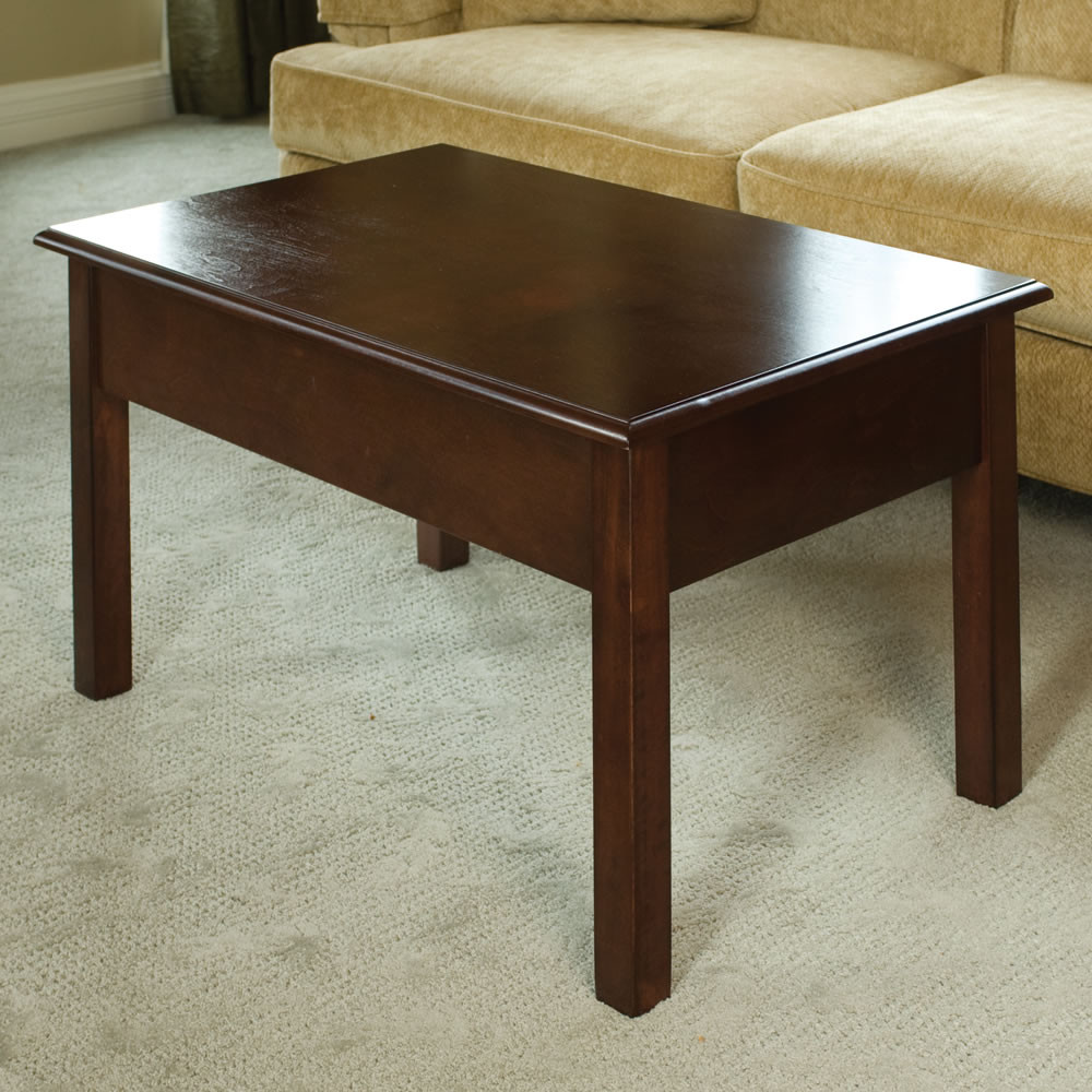 Best ideas about Convertible Coffee Table
. Save or Pin The Convertible Coffee Table Hammacher Schlemmer Now.