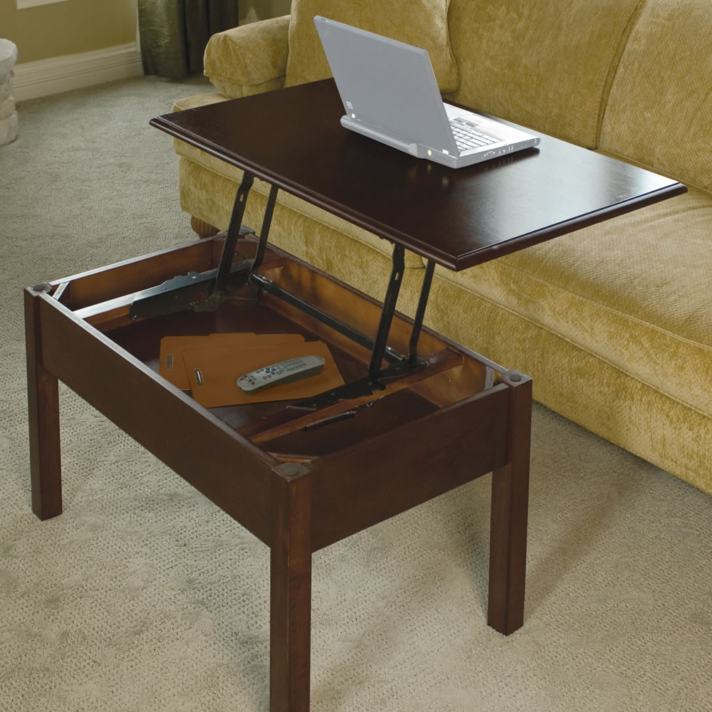 Best ideas about Convertible Coffee Table
. Save or Pin The Convertible Coffee Table Hammacher Schlemmer Now.