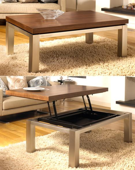 Best ideas about Convertible Coffee Table
. Save or Pin Transformer Furniture Dwell s Convertible Coffee Table Now.