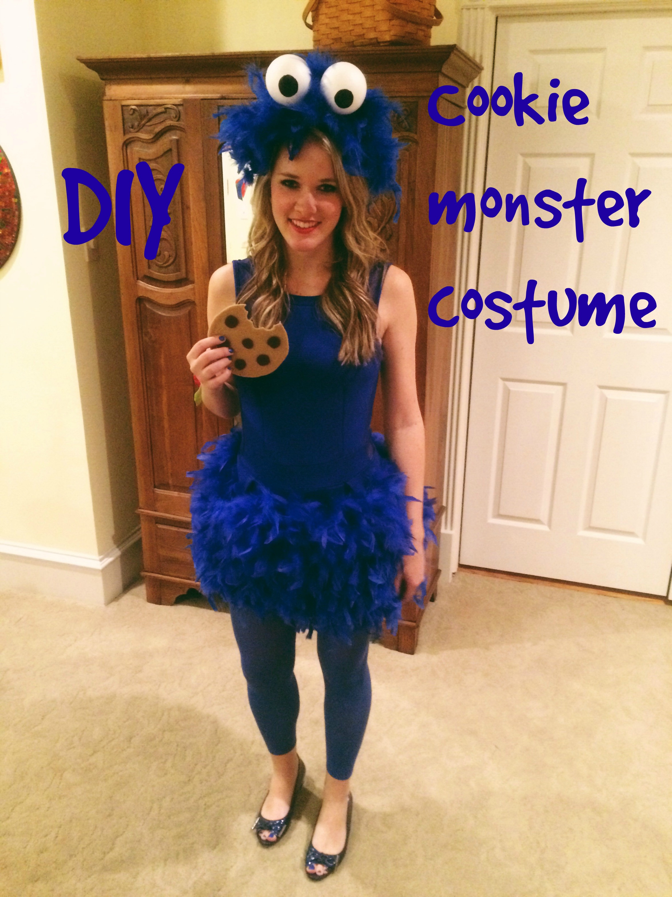 Best ideas about Cookie Monster Costume DIY
. Save or Pin DIY cookie monster costume Now.