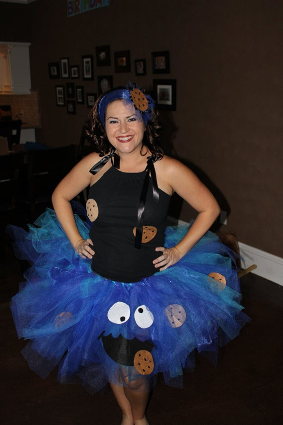 Best ideas about Cookie Monster Costume DIY
. Save or Pin Womens Cookie Monster Costume Now.