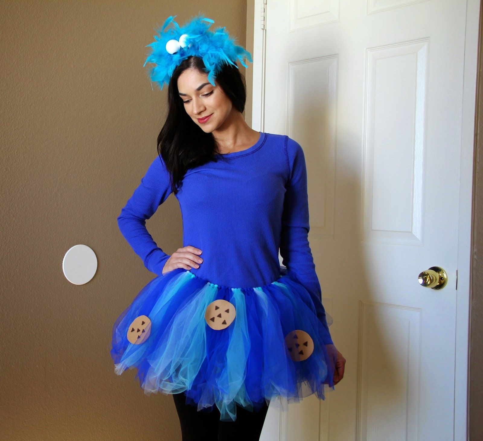 Best ideas about Cookie Monster Costume DIY
. Save or Pin PSLOVEROSE Cookie Monster Costume Halloween Now.