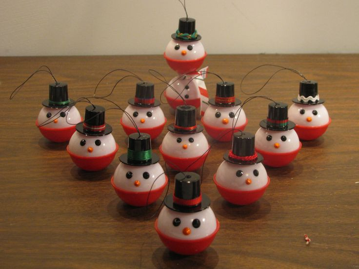 Best ideas about Cool Christmas Crafts
. Save or Pin Original Vicki Bobber snowmen make them each unique Now.