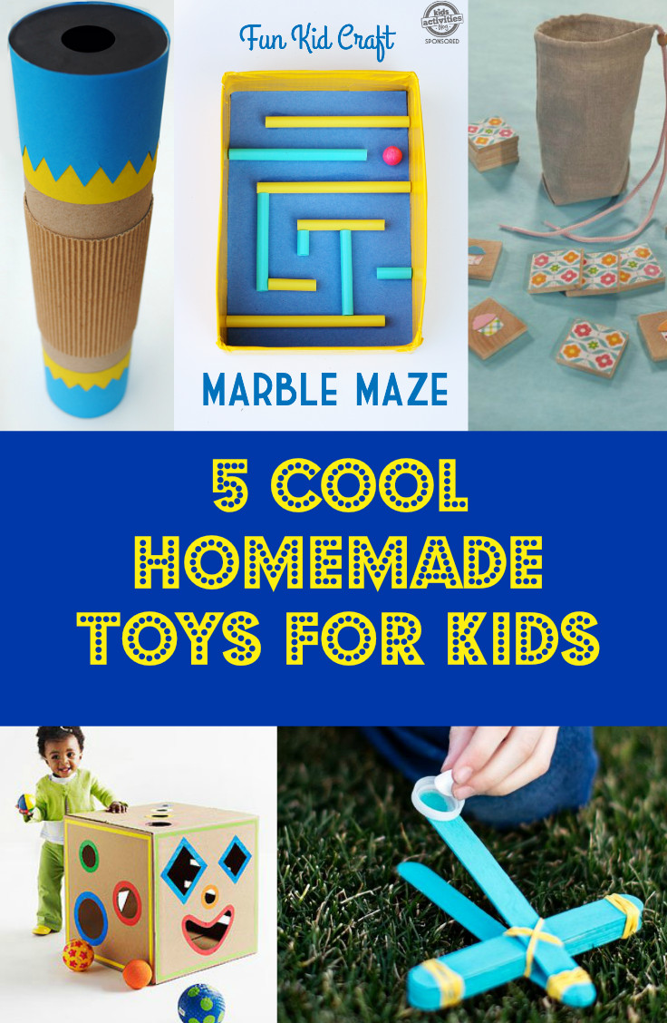 Best ideas about Cool DIY For Kids
. Save or Pin 5 Cool Homemade Toys For Kids Now.