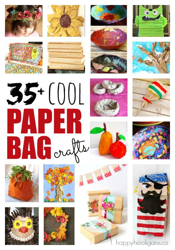 Best ideas about Cool Things To Make For Kids
. Save or Pin 35 Cool Paper Bag Crafts for Kids Happy Hooligans Now.