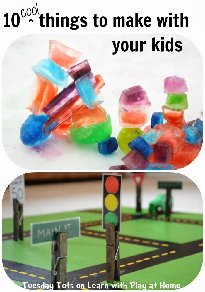 Best ideas about Cool Things To Make For Kids
. Save or Pin Learn with Play at Home 10 cool things to make with your kids Now.