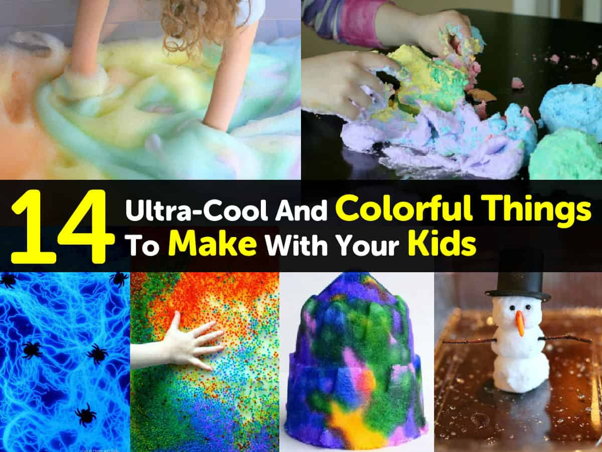 Best ideas about Cool Things To Make For Kids
. Save or Pin 14 Ultra Cool And Colorful Things To Make With Your Kids Now.