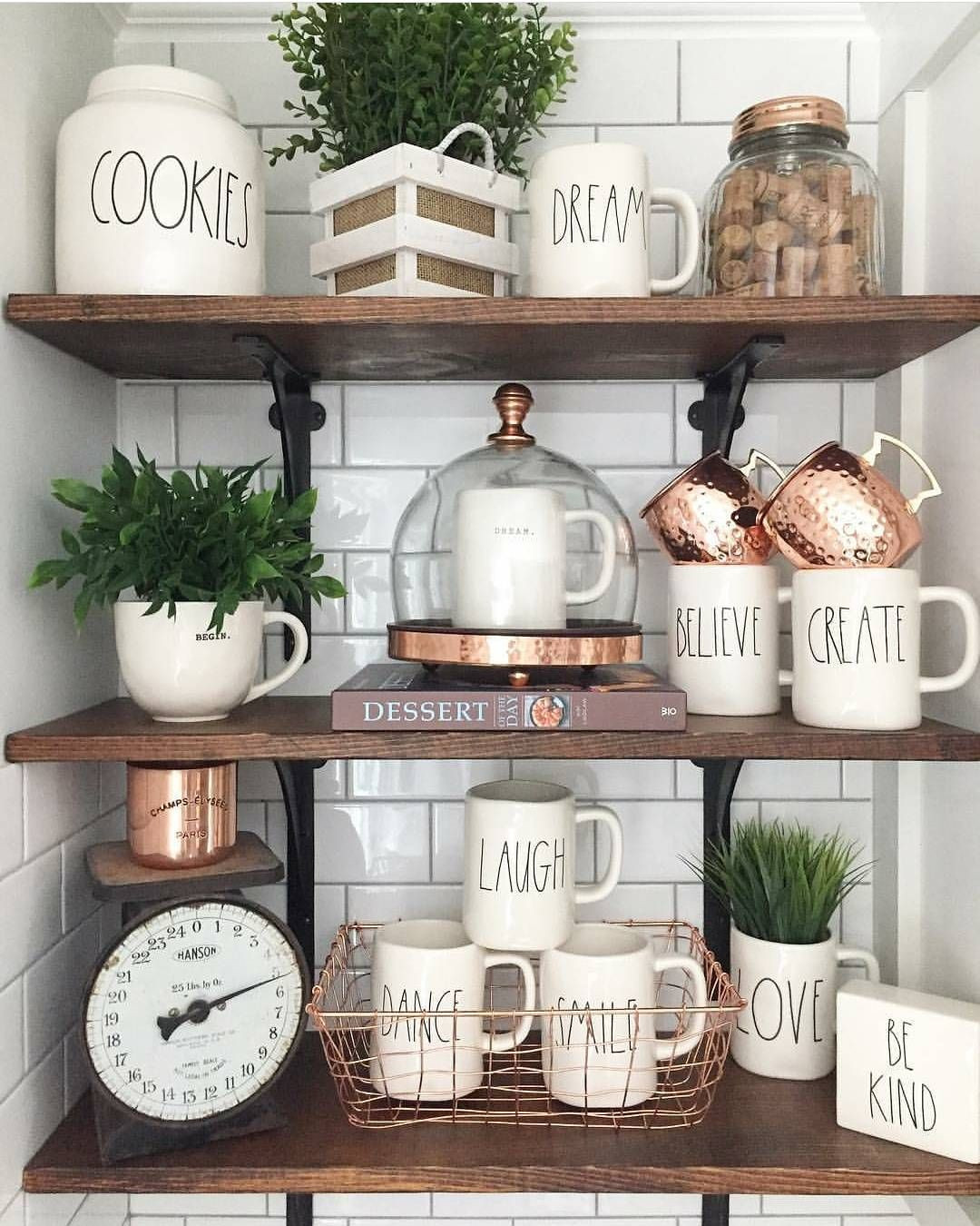 Best ideas about Copper Kitchen Decorating Ideas
. Save or Pin mixed copper collection plants & eye catching kitchen Now.