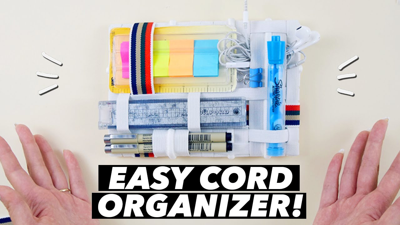 Best ideas about Cord Organizer DIY
. Save or Pin EASY DIY Cord Organizer How to Make a Grid It Organizer Now.