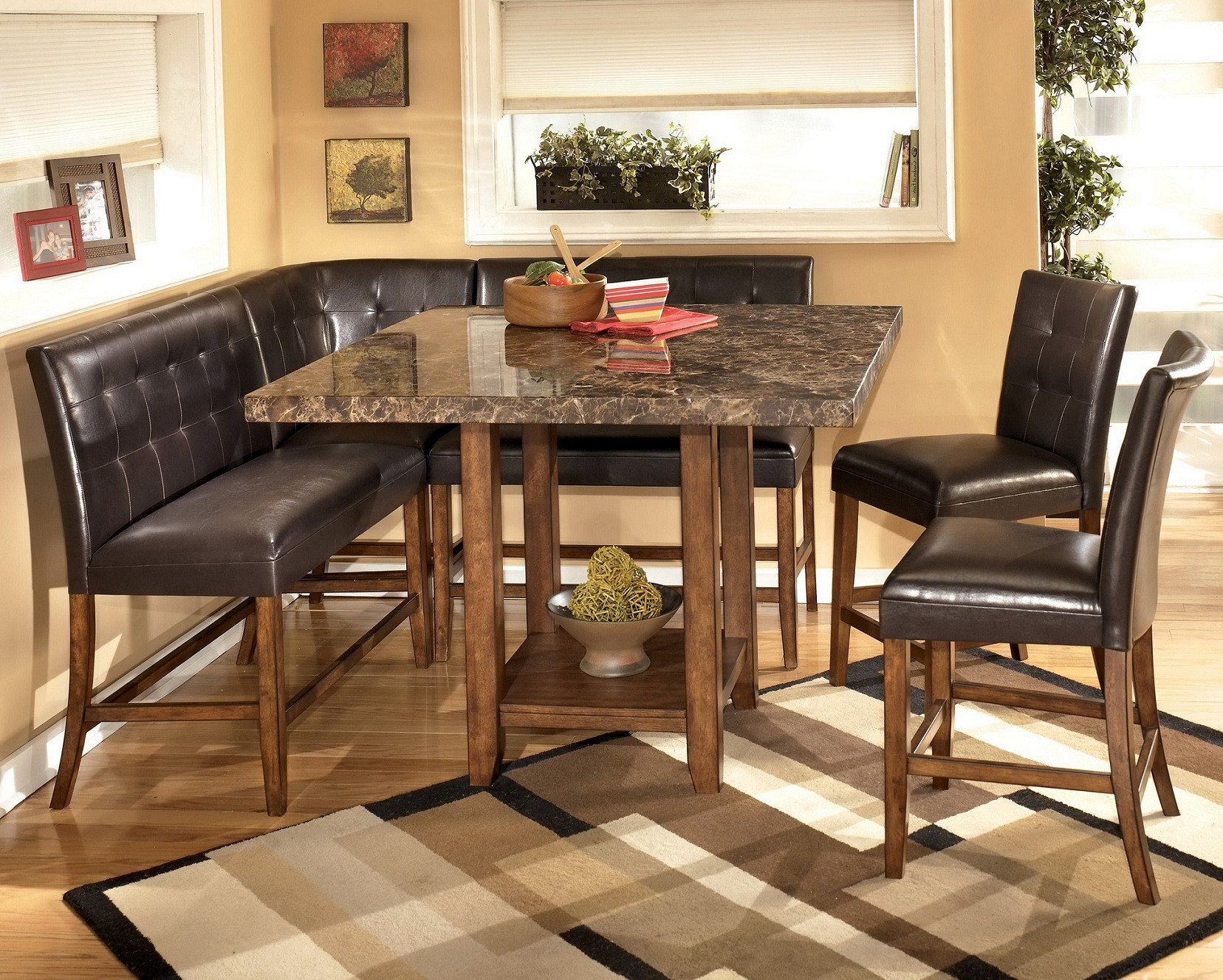 Best ideas about Corner Bench Dining Table
. Save or Pin Chelsea Kitchen Gallery Linon Chelsea Kitchen Nook Now.