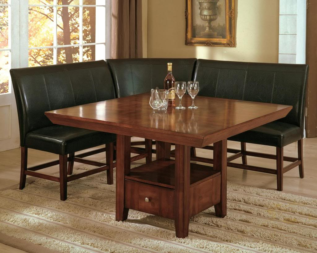 Best ideas about Corner Dining Table
. Save or Pin Salem 4 Piece Breakfast Nook Dining Room Set Table Corner Now.