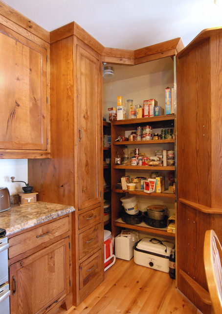 Best ideas about Corner Kitchen Pantry Cabinet
. Save or Pin corner pantry Traditional Kitchen by Crossroads Now.