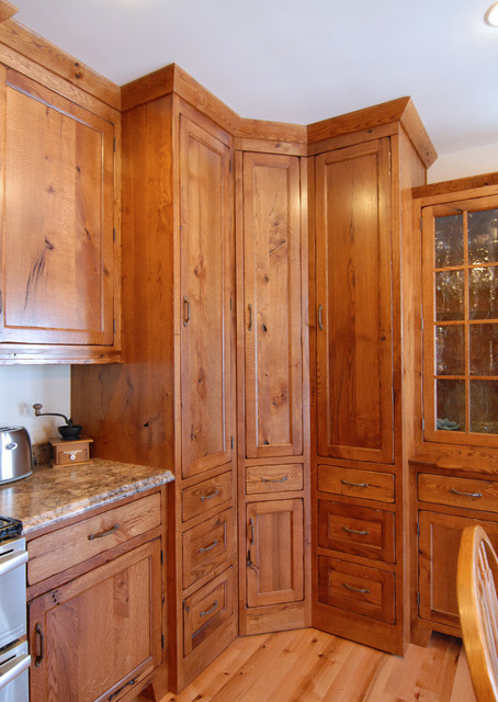 Best ideas about Corner Kitchen Pantry Cabinet
. Save or Pin corner pantry Traditional Kitchen by Crossroads Now.