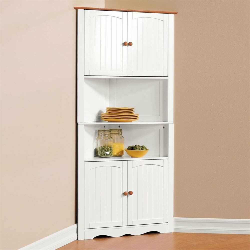 Best ideas about Corner Pantry Cabinet
. Save or Pin Corner Cabinet Pantry Cupboard Home Kitchen Dining Wine Now.