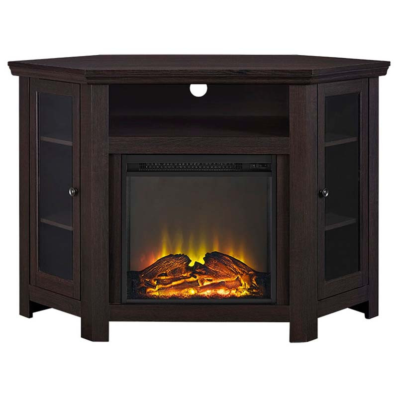 Best ideas about Corner Tv Stands With Fireplace
. Save or Pin Walker Edison Corner Fireplace TV Stand for 50 inch Now.