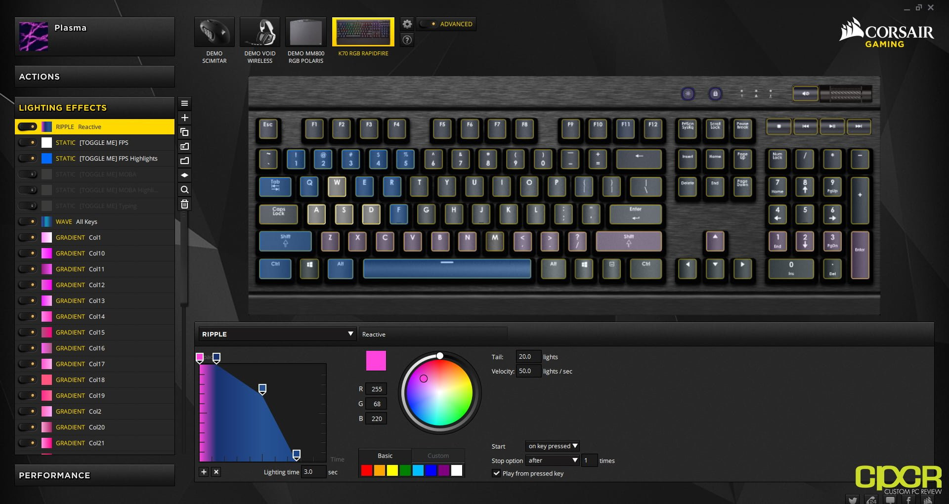 Best ideas about Corsair Lighting Profiles
. Save or Pin Corsair Gaming K70 RGB RAPIDFIRE Review Now.