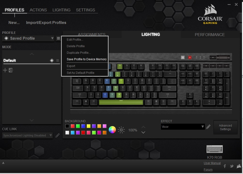 Best ideas about Corsair Lighting Profiles
. Save or Pin Saving Corsair K70 profile to keyboard Peripherals Now.