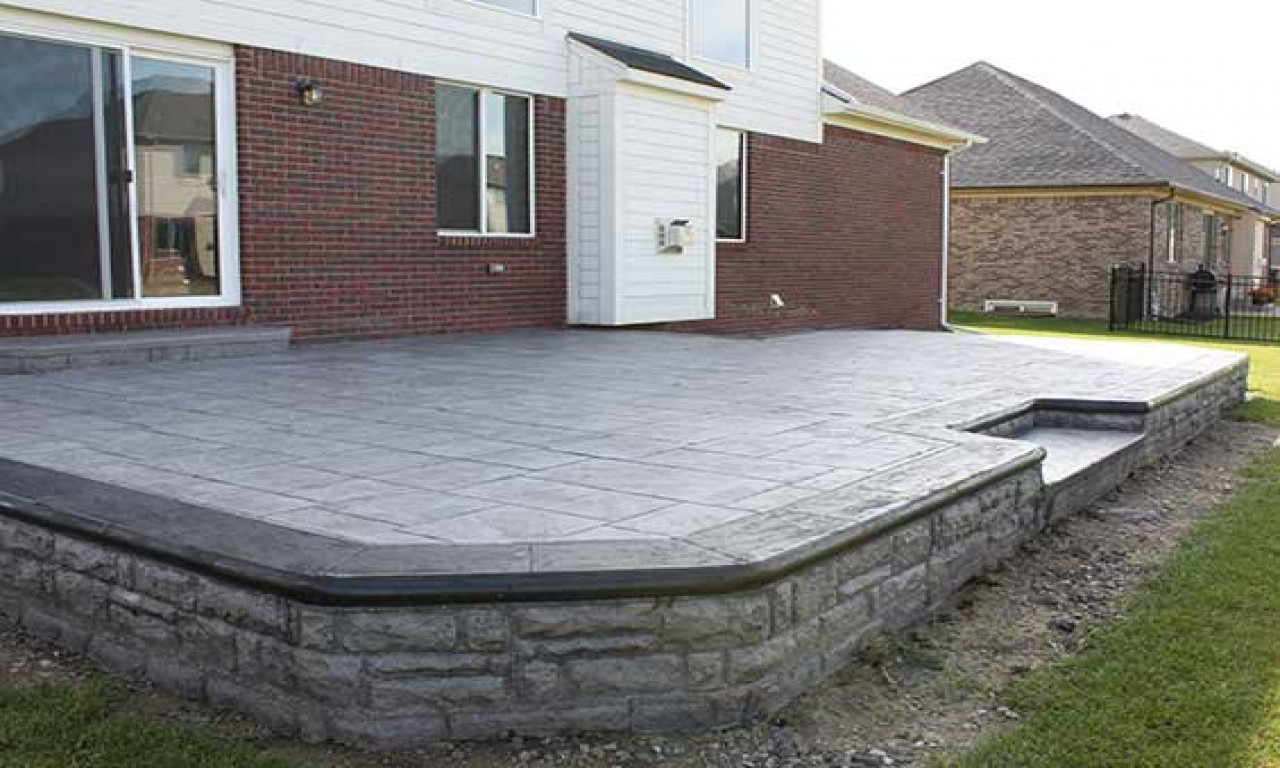 Best ideas about Cost Of Concrete Patio
. Save or Pin Patio flooring options stamped concrete patio cost cost Now.