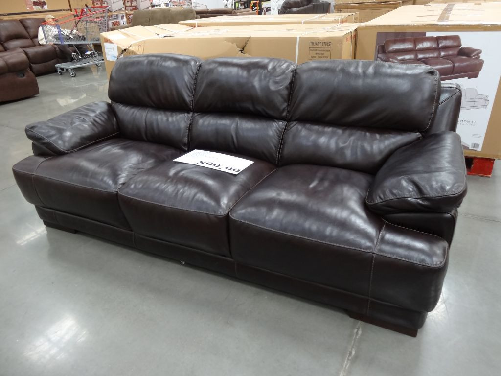 Best ideas about Costco Leather Sofa
. Save or Pin Simon Li Hunter Leather Sofa Now.