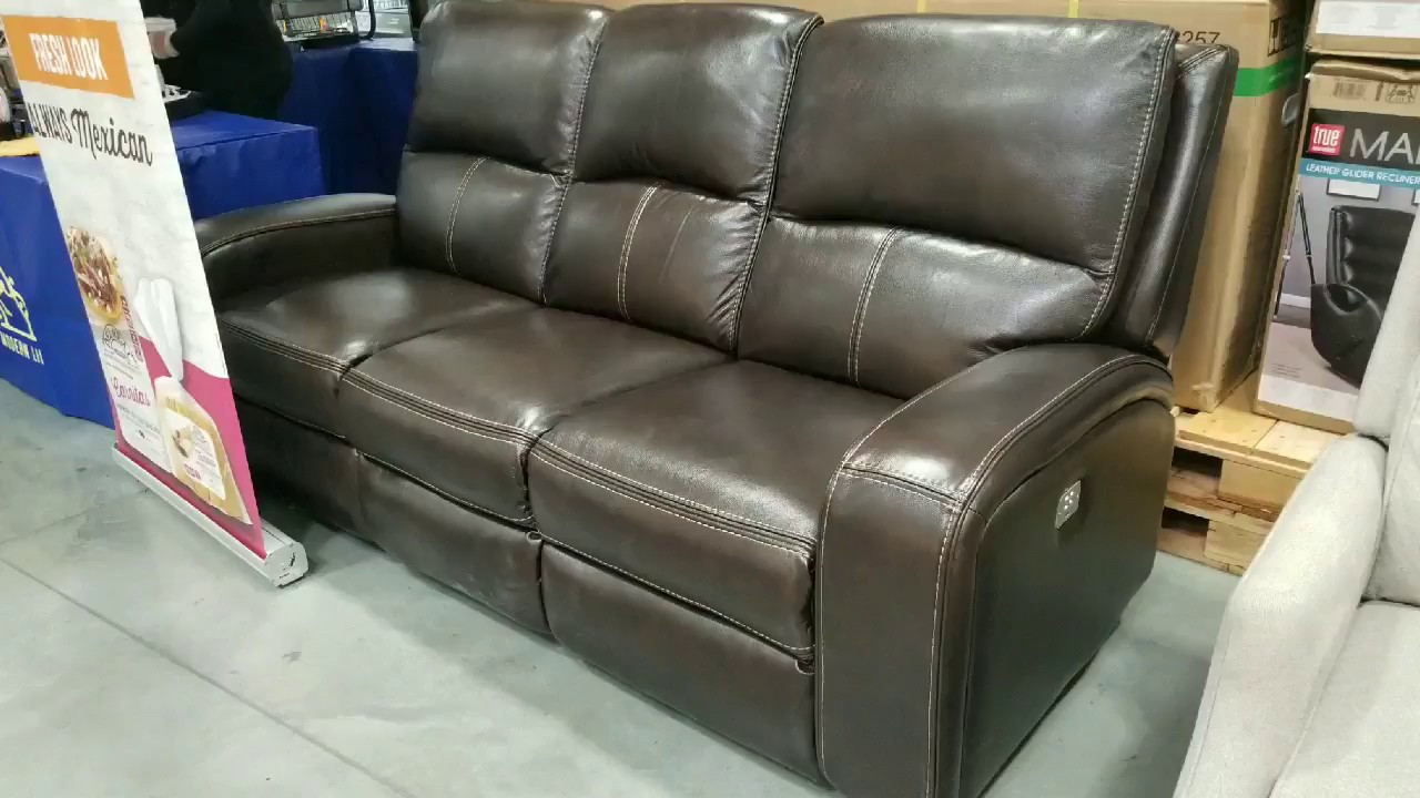 Best ideas about Costco Leather Sofa
. Save or Pin Costco Leather Sofa w 2 Power Reclining Seats with USB Now.