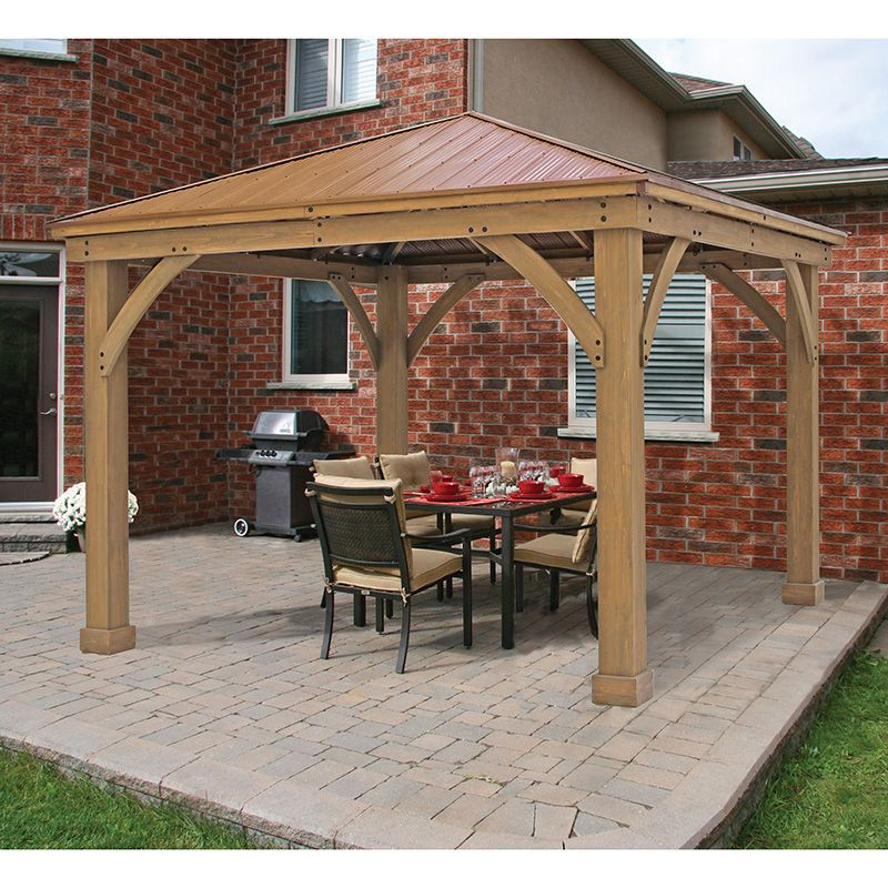 Best ideas about Costco Patio Cover
. Save or Pin Solowave Pérgola de madera para jardn Now.