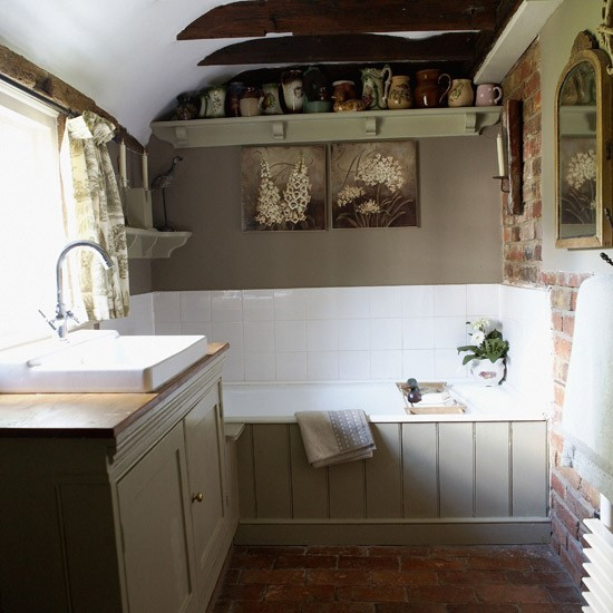 Best ideas about Country Bathroom Ideas
. Save or Pin Small French country bathroom Now.