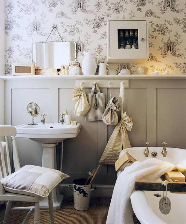 Best ideas about Country Bathroom Ideas
. Save or Pin Best 25 Small bathroom wallpaper ideas on Pinterest Now.