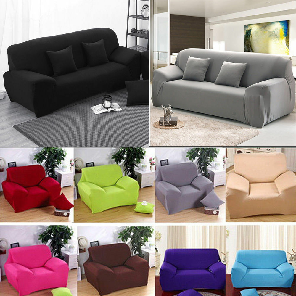 Best ideas about Cover For Sofa
. Save or Pin Easy fit Stretch Sofa Slipcover Stretch Protector Soft Now.