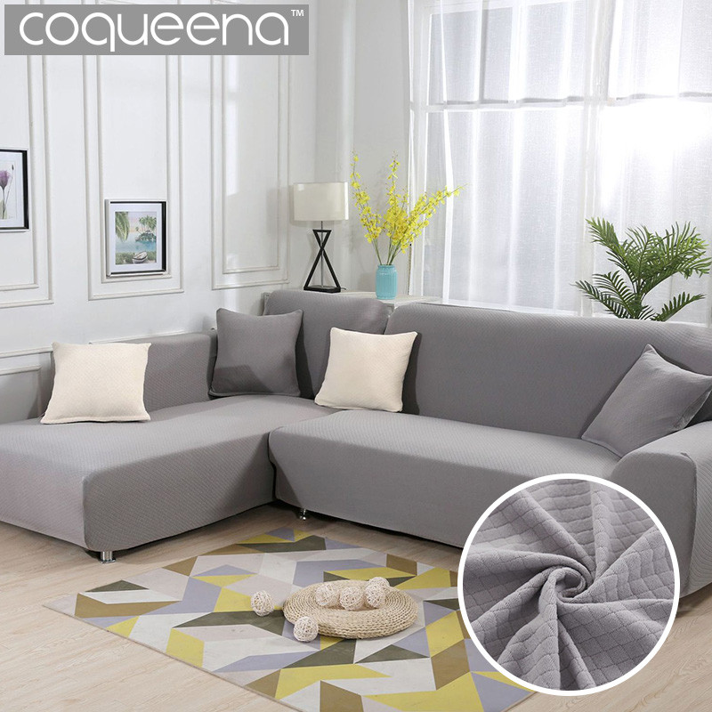Best ideas about Cover For Sofa
. Save or Pin 2 pieces Covers for L Shape Sofa Thick Diamond Pattern Now.