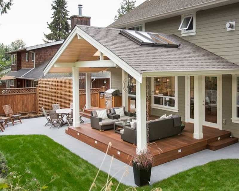 Best ideas about Covered Patio Designs
. Save or Pin 25 Warm and Cozy Rustic Outdoor Ideas To Decorate Your Now.