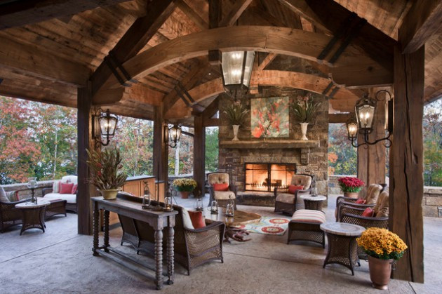 Best ideas about Covered Patio Designs
. Save or Pin 16 Wicked Rustic Patio Ideas For A Lovely Day Outside Now.