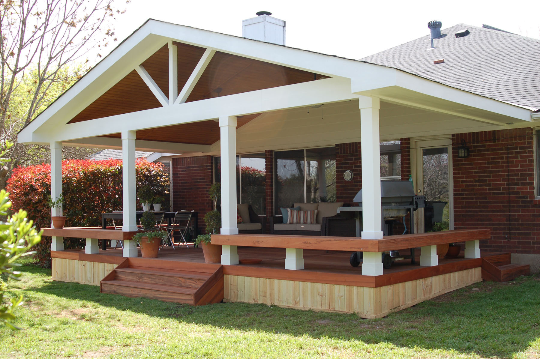 Best ideas about Covered Patio Designs
. Save or Pin Small patio decks deck with covered porch design ideas Now.