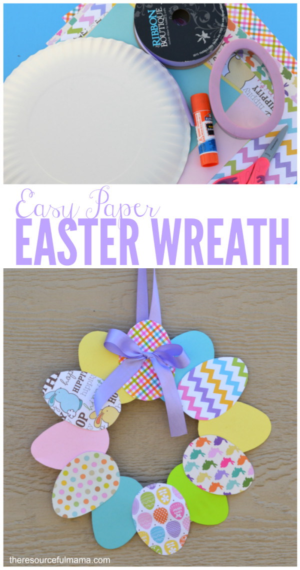 Best ideas about Craft Clubs For Adults
. Save or Pin Easy Paper Easter Wreath Easter Craft Ideas Now.