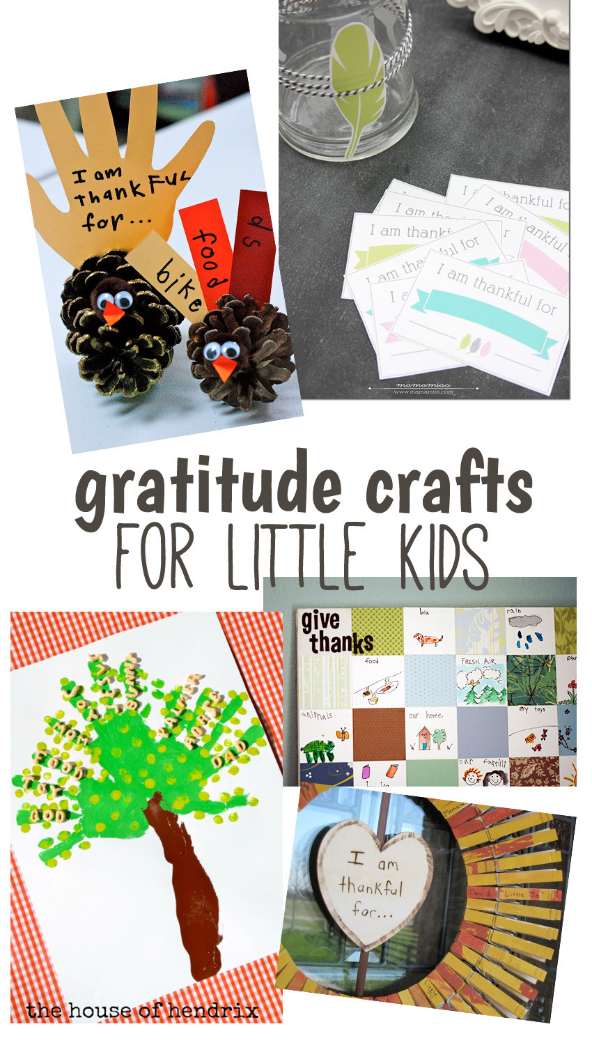Best ideas about Craft For Small Kids
. Save or Pin 10 Creative Gratitude Crafts for Big and Little Kids Now.