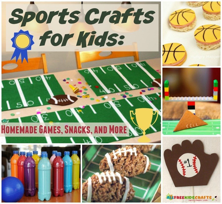 Best ideas about Craft Games For Kids
. Save or Pin 23 Sports Crafts for Kids Homemade Games and Other Sports Now.