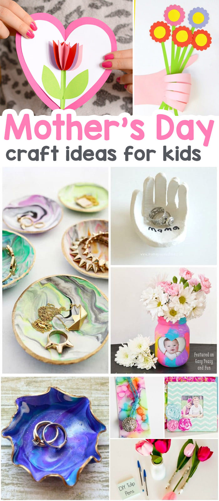 Best ideas about Craft Gift Ideas For Kids
. Save or Pin 25 Mothers Day Crafts for Kids Most Wonderful Cards Now.