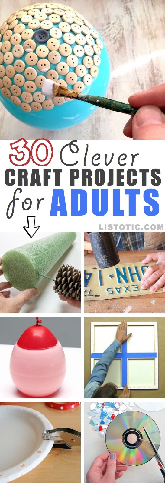 Best ideas about Craft Gifts For Adults
. Save or Pin 30 Easy Craft Ideas That Will Spark Your Creativity DIY Now.