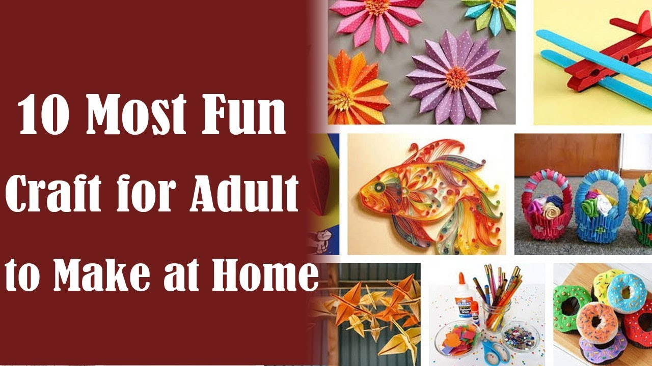 Best ideas about Craft Gifts For Adults
. Save or Pin Crafts for Adults 10 Best Craft Ideas for Adults to Make Now.