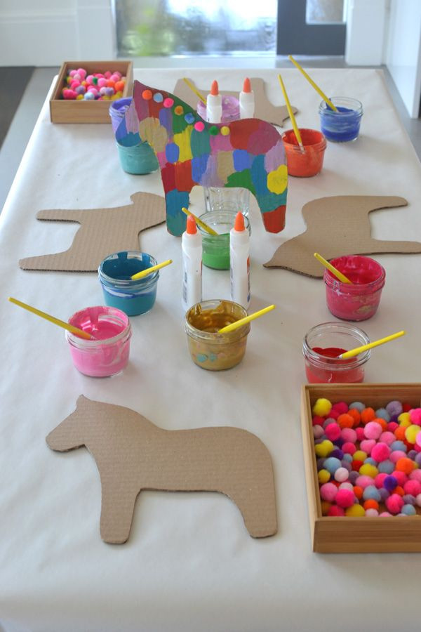 Best ideas about Craft Ideas For Kids Birthday Party
. Save or Pin Dala Horse Party Craft Now.