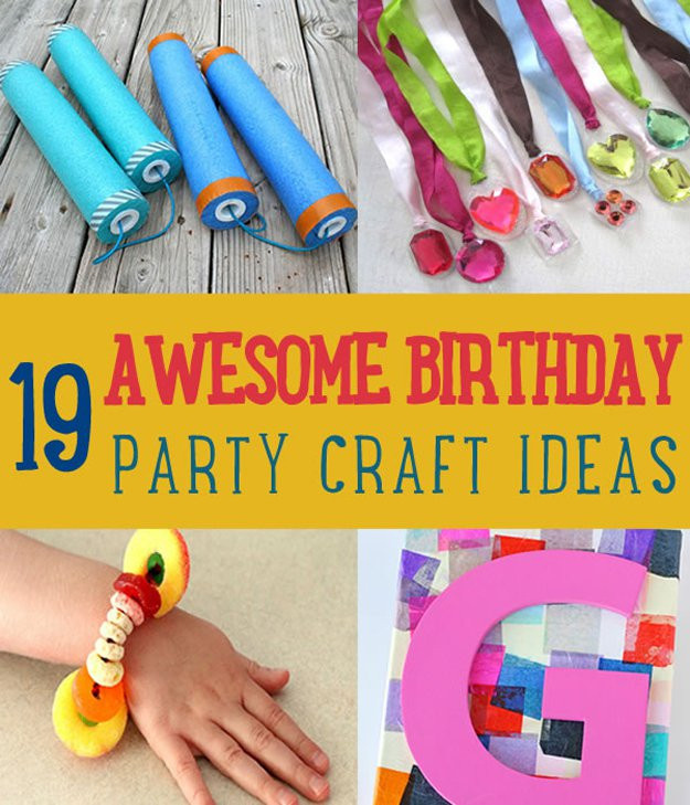 Best ideas about Craft Ideas For Kids Birthday Party
. Save or Pin Birthday Party Craft Ideas To Make Your Kid s Day Special Now.