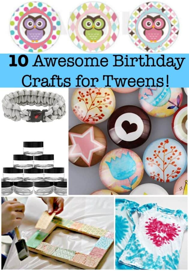 Best ideas about Craft Ideas For Kids Birthday Party
. Save or Pin 10 Awesome Birthday Party Crafts for Tweens Mom 6 Now.