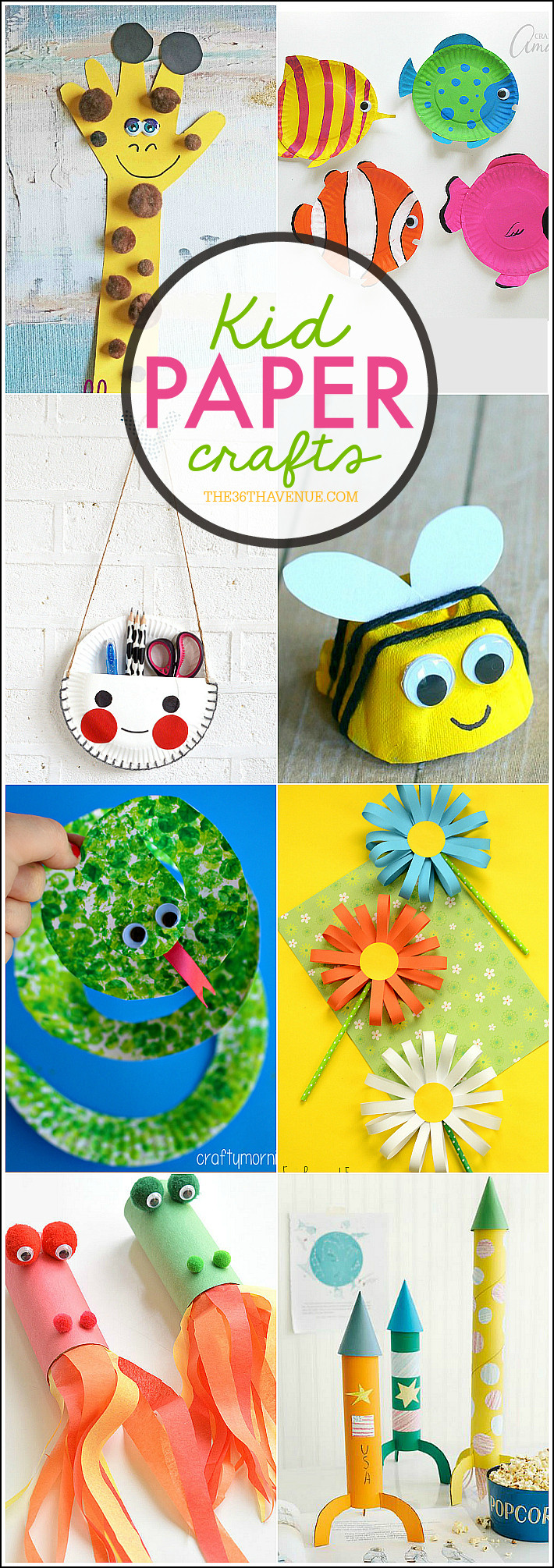 Best ideas about Craft Ideas For Kids With Paper
. Save or Pin Kid Paper Crafts The 36th AVENUE Now.