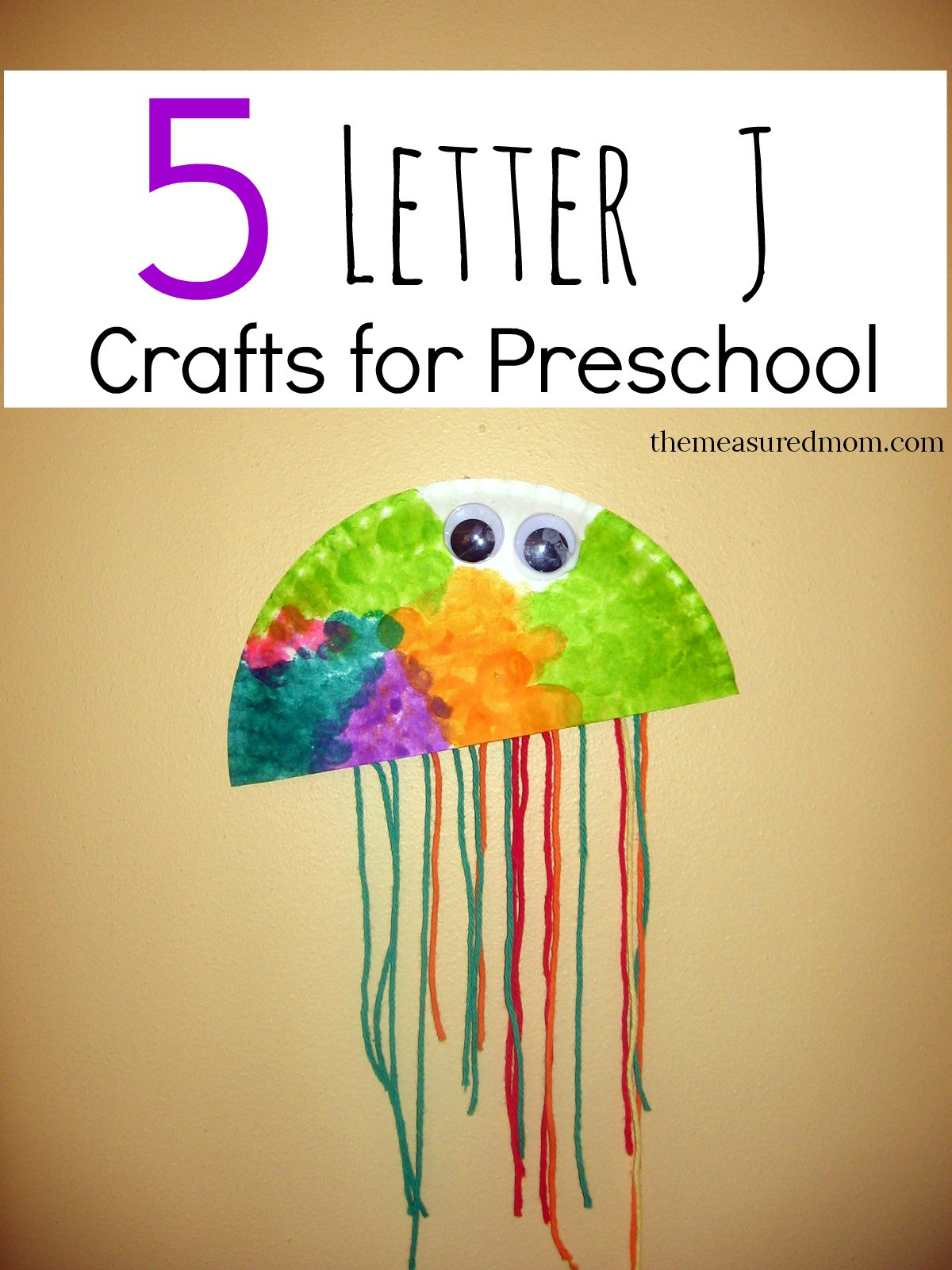 Best ideas about Craft Ideas For Preschoolers
. Save or Pin Letter J Crafts The Measured Mom Now.