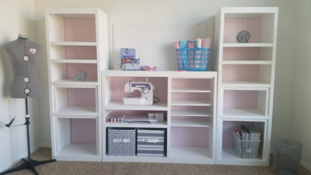 Best ideas about Craft Organizer Furniture
. Save or Pin DIY Craft Room Wall Storage Organizer Unit Furniture Now.